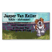 St. Bernard Gifts & Accessoires Visitekaartje Magneet (Voorkant)