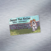 St. Bernard Gifts & Accessoires Visitekaartje Magneet (Voorbeeld)