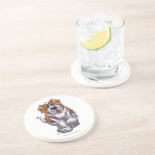 St. Bernard Gifts & Accessoires Zandsteen Onderzetter (Zijkant)