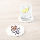 St. Bernard Gifts & Accessoires Zandsteen Onderzetter (Zijkant)