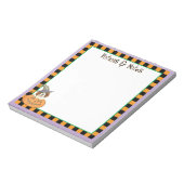 St. Bernard Halloween Notitieblok (Linkerzijde)