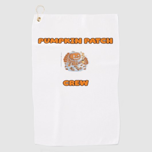 St. Bernard Halloween Thanksgiving Kerstles Golfhanddoek (Voorkant)