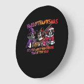 St. Bernard Halloween Thanksgiving Kerstles Grote Klok (Hoek)