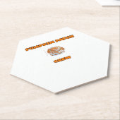 St. Bernard Halloween Thanksgiving Kerstles Kartonnen Onderzetters (Schuin)