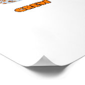 St. Bernard Halloween Thanksgiving Kerstles Poster (Hoek)