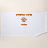 St. Bernard Halloween Thanksgiving Kerstles Strandlaken (Voorkant)