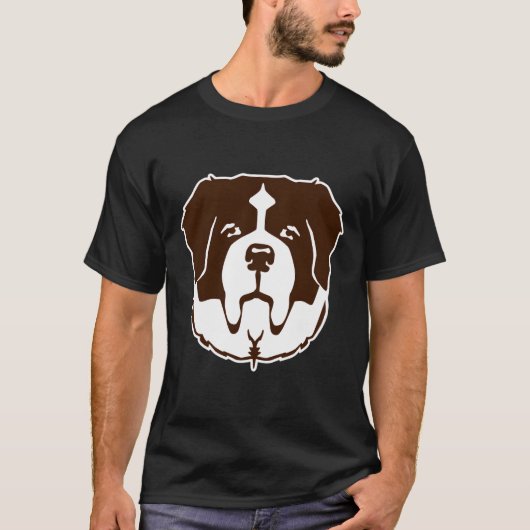 St Bernard Head T-shirt (Voorkant)