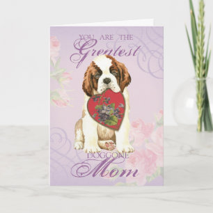 St. Bernard Heart mama Kaart