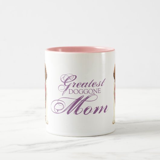 St. Bernard Heart mama Tweekleurige Koffiemok (Center)