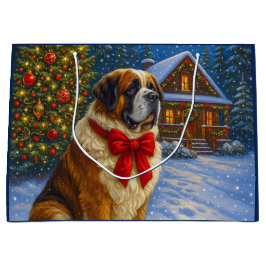 St. Bernard Holiday Groot Cadeauzakje