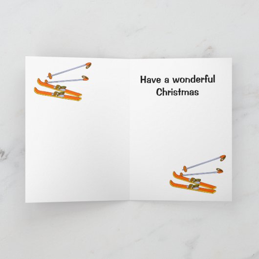 St Bernard hond, Bergredding Feestdagen Kaart (Binnen)