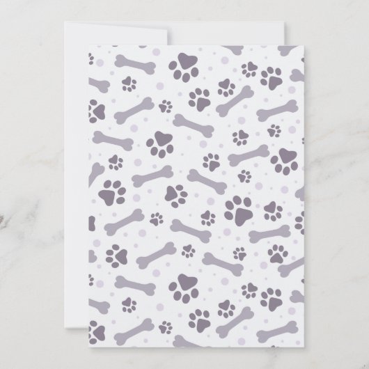 St. Bernard hondenadoptie, Gotcha-dag Kaart (Achterkant)