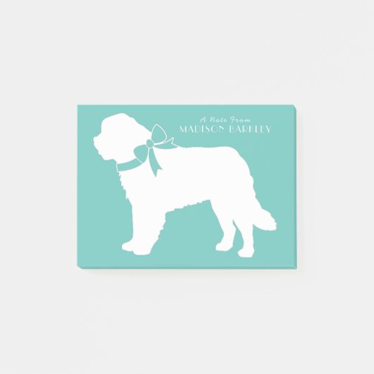 St. Bernard Hondenpuppy Post-it® Notes (Voorkant)