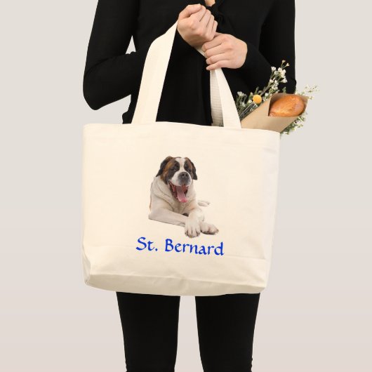 St. Bernard Jumbo Canvas Canvas tas (Voorkant (product))
