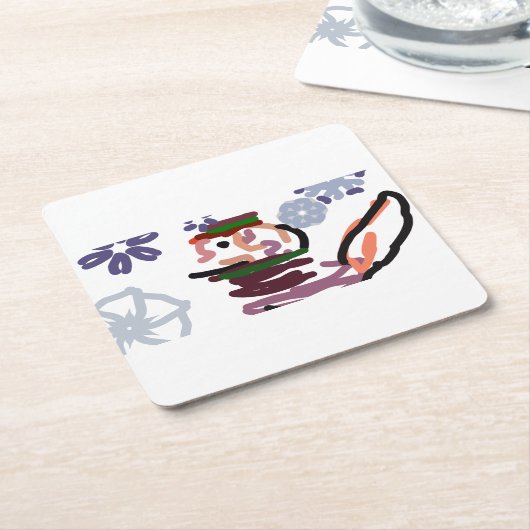 st bernard kartonnen onderzetters (Schuin)