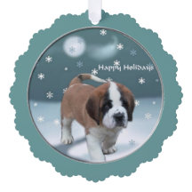 St Bernard Kerstmis