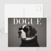 St Bernard Luxe Haute Couture Briefkaart (Voorkant / Achterkant)