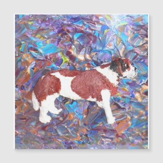 St. Bernard Magnetische Kaart (Voorkant)