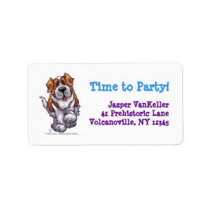 St. Bernard Party Center Etiket