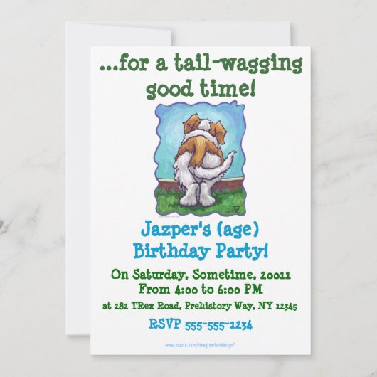 St. Bernard Party Center Kaart (Achterkant)