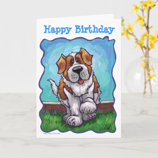 St. Bernard Party Center Kaart (Gele Bloem)