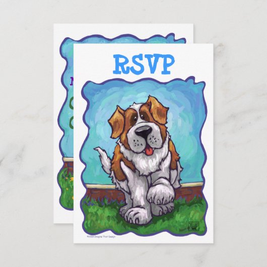 St. Bernard Party Center RSVP (Voorkant / Achterkant)