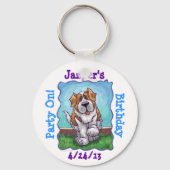 St. Bernard Party Center Sleutelhanger (Voorkant)