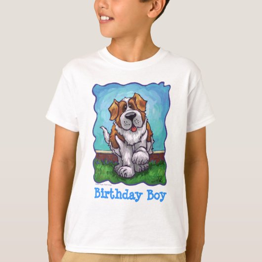 St. Bernard Party Center T-shirt (Voorkant)