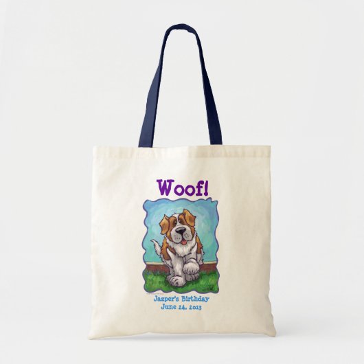 St. Bernard Party Center Tote Bag (Voorkant)