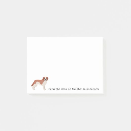 St. Bernard Personalize Post-it Notes (Voorkant)