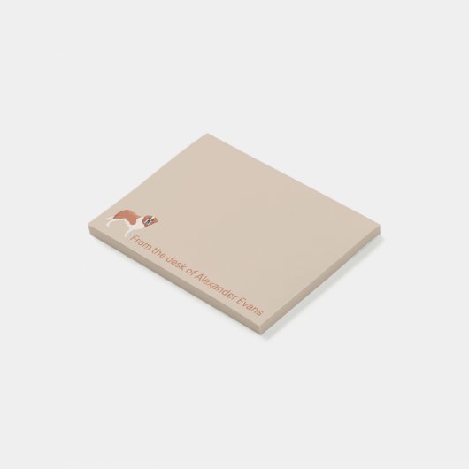 St. Bernard Personalize Post-it® Notes (Schuin)