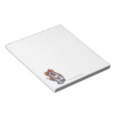 St. Bernard Personalized Stationery Notitieblok (Schuin)