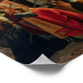 St. Bernard Preaching the Second Crusade Poster (Hoek)