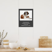 St. Bernard Print, Value Poster Paper (Matte) (Keuken)