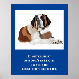 St. Bernard Print, voordelig Poster downloadbaar