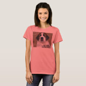 St Bernard Puppy Cookie T-shirt (Voorkant volledig)