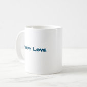 St. Bernard Puppy Mok - Slobbers Puppy Love Series (Voorkant links)