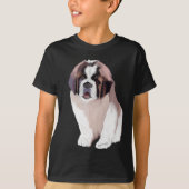 St. Bernard Puppy T-shirt (Voorkant)