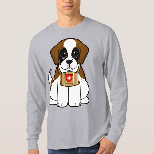 St. Bernard Puppy T-shirt (Voorkant)
