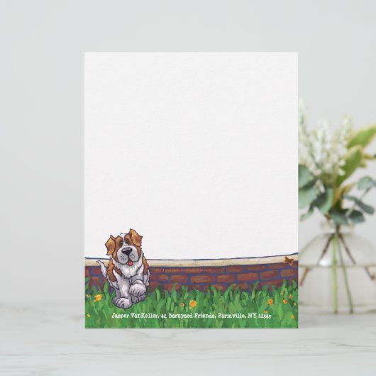 St. Bernard Stationery (Staand voorkant)