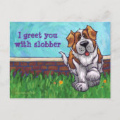 St. Bernard Stationery Briefkaart (Voorkant)