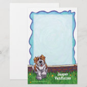 St. Bernard Stationery Briefpapier (Voorkant / Achterkant)