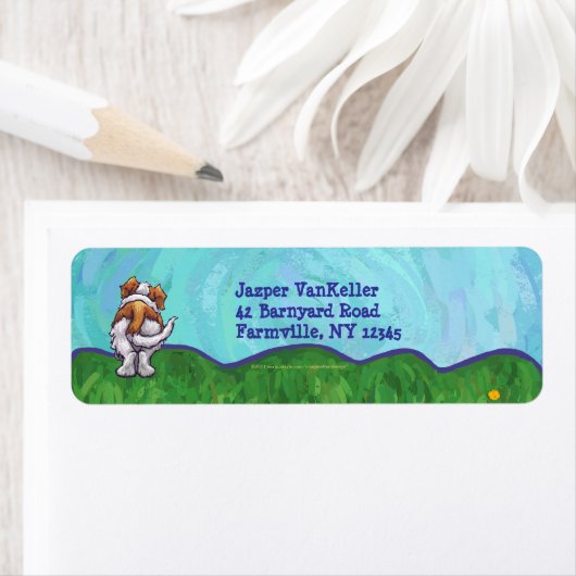 St. Bernard Stationery Etiket (Insitu)