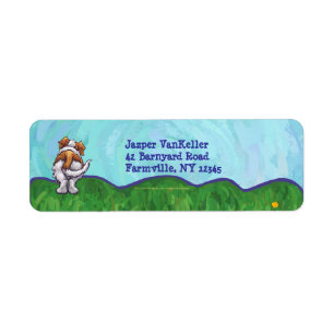 St. Bernard Stationery Etiket