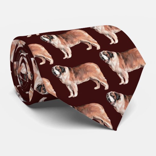 St. Bernard Stropdas (Opgerold)