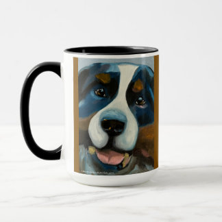 St Bernard | Tweekleurige mok, 0,45 l Mok