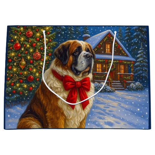 St. Bernard Vakantie Groot Cadeauzakje (Voorkant)