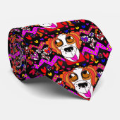 St Bernard Valentijn Stropdas (Opgerold)