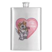 St. Bernard-Valentijnsdag Flacon (Voorkant)