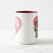 St. Bernard-Valentijnsdag Mok (Midden)